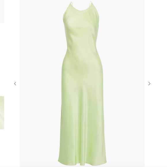 🎉🥂3 X's HP🥂🎉 ROSETTA GETTY BIAS CUT SLIP DRESS - Picture 4 of 16